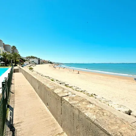 On Beach Deluxe Apartment With Pools And Own Garden El Puerto de Santa María Buitenkant foto