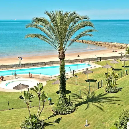 On Beach Deluxe Apartment With Pools And Own Garden El Puerto de Santa María Buitenkant foto